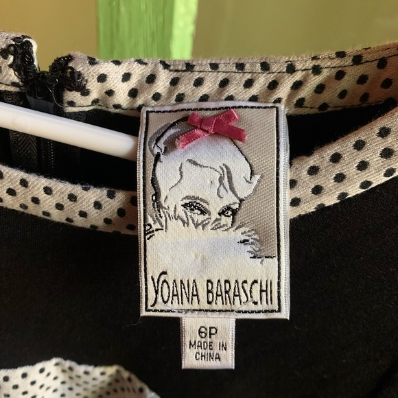 Yoana Baraschi pokadot dress, from Anthropologie - Picture 3 of 6